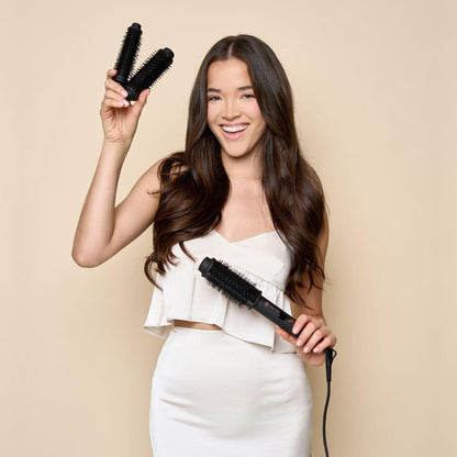 3-in-1 Thermal Round Brush (backorder, June) - BOMBAY HAIR 