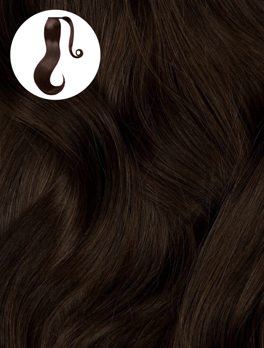 Dark Brown (2A) Ponytail