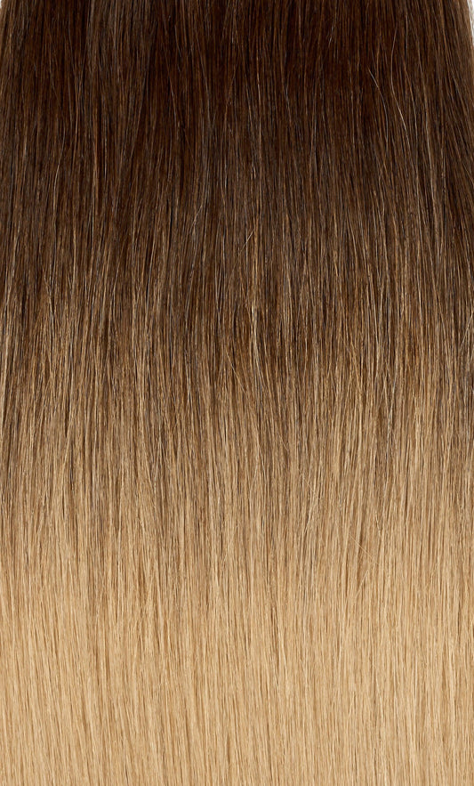 Ombre - Dark Brown (#2) to Ash Brown (#9) 20" Keratin Tip (backorder)